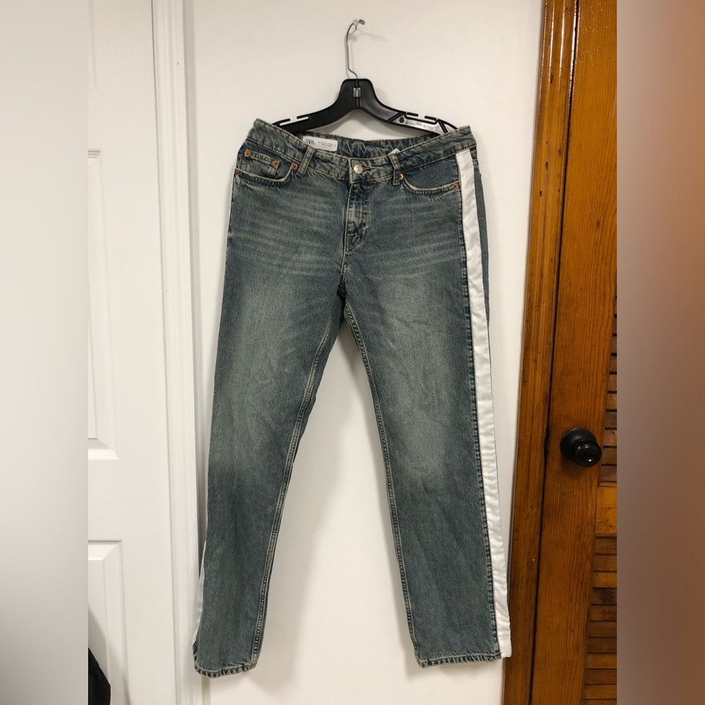 Zara Women's Jeans size 8 color blue
